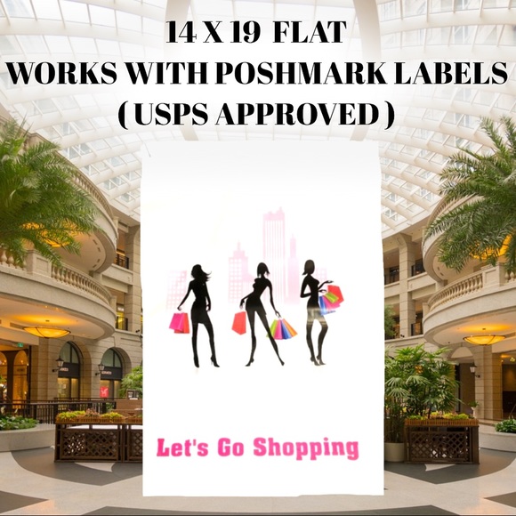 25 14X19 Shopping Girls Poly Mailers CLEARANCE - Picture 2 of 2